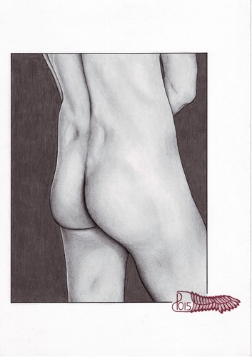 Croquis dessin art - , nu