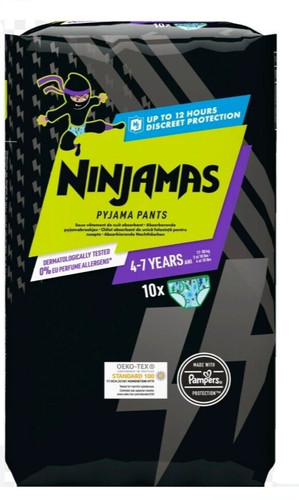 Ninjamas paquet 10 - 💚,