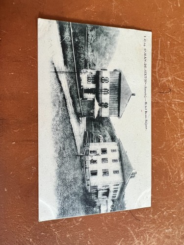 Cpa saint jean sixt - saint, hotel