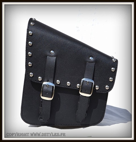 Sac outil cuir noir - outil,