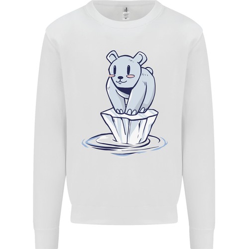 Sweatshirt enfant ours polaire - ours,