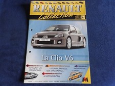 fascicule renault collection renault la renault clio V6