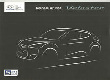 HYUNDAI VELOSTER - 2011 / catalogue brochure prospekt dépliant prospectus