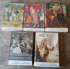 5 tomes collection littéraire