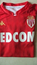 maillot de football club AS Monaco "Fedcom" en TBE !