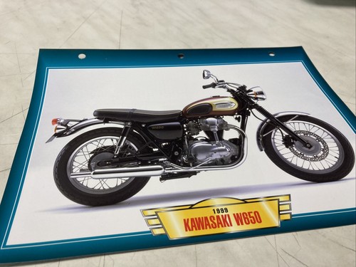 Kawasaki w650 1999 - 1999, fiche