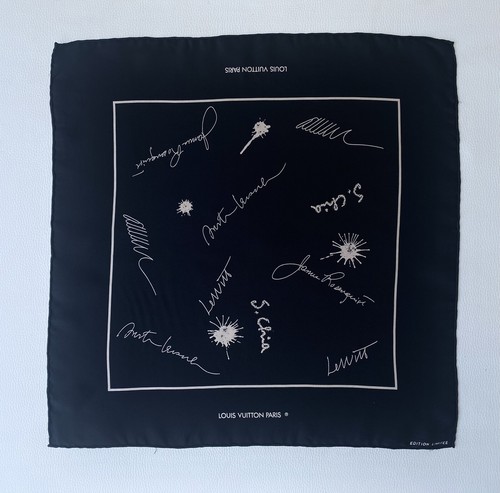 Foulard bandana soie louis - soie,