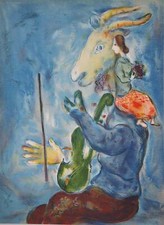 Marc CHAGALL : Chèvre
