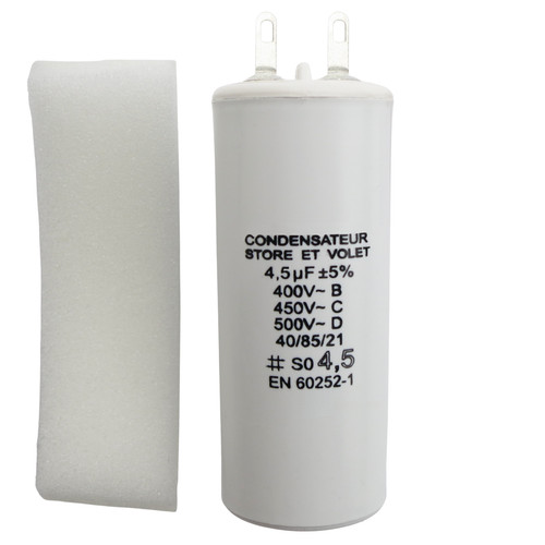 Condensateur µf - µf, (4,5uf)