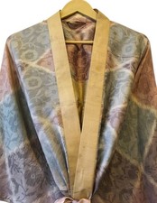 Kimono Midi Vintage En Soie