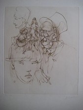 BELLMER HANS GRAVURE 1971