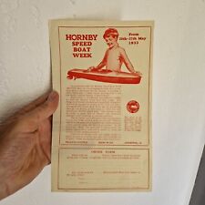 vedette HORNBY flyer ORIGINAL