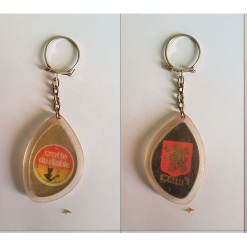Porte clés crotte du - la,