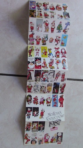 Carte voeux dupuis 1987 - de,