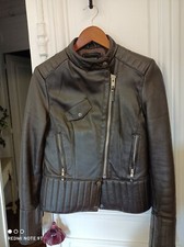 Blouson Veste cuir agneau