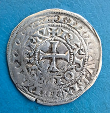 Charles IV , maille blanche