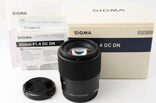 Objectif contemporain SIGMA 30mm F1.4 DC DN pour monture SONY E [Top Mint] # 31