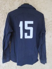 Maillot QUINZE de FRANCE Rugby  n°15 2007 NIKE vintage shirt coton ancien S