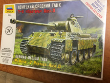 maquette 1/72, zvezda char allemand panther D