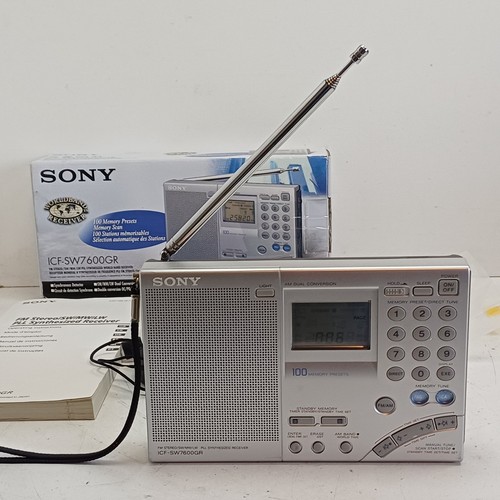 Sony icf sw7600gr - sony, pll
