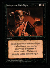 LRUSH FR/VF Précepteur diabolique - Demonic Tutor NM/M MTG magic FBB R15