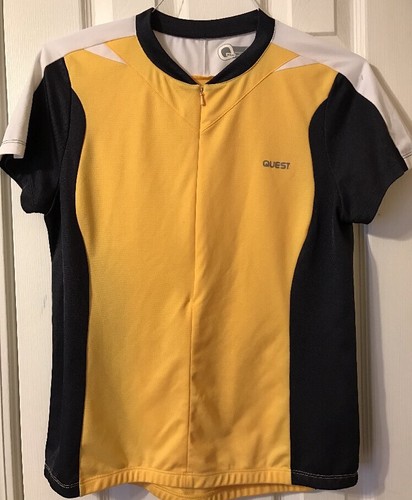 Quest cycling jersey - jersey, yellow