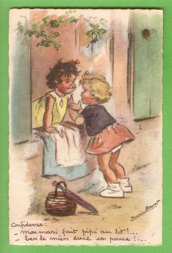 Germaine bouret carte postale - germaine,