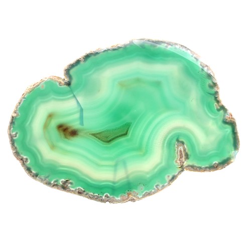 Agate brésil section - du,