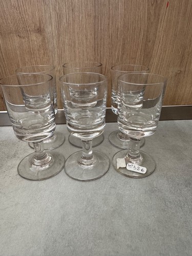 Lot verres vin vintage - à,