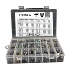 Kit Assortiment Aluminium Condensateurs Électrolytiques Lot 510 pièces