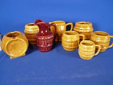 Lot céramique DESVRES / Ricour / pichets / cendriers/ Bière / brasserie