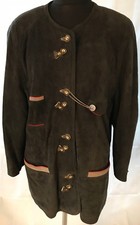 LEDER HERBST Femmes Veste