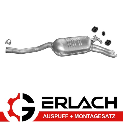 Silencieux échappement pour - d'échappement,