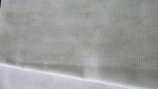 Coupon toile aida 5,5 marbrée