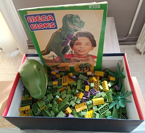 Ritvik mega bloks dinobloks - bloks,