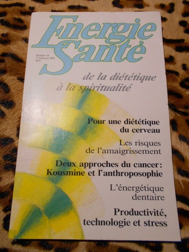 Revue energie santé 14 - revue,