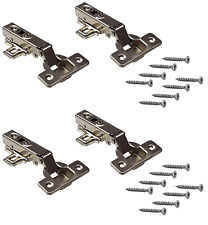 4X Ensemble De Charnières À Pot Pour Meuble De Cuisine Avec Amortissement 35 Mm