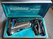 Rasoir électrique vintage Sunbeam made in USA avec boîte et câble