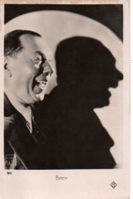 Carte postale bach chanteur - postale,