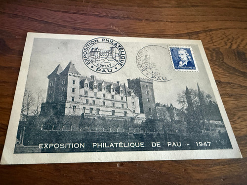 Carte postale exposition - carte,