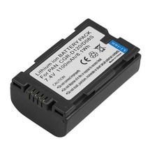 Avizar Batterie Li-ion 7.4V 1100mAh pour Caméscope Hitachi DZ-MV100E Noir