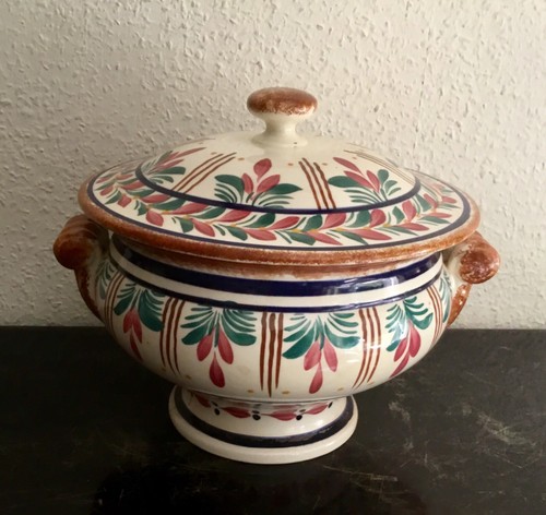 Ancienne soupière faïence - en,