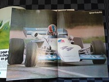 Revue  SPORT AUTO  N°124  François CEVERT  F1  F2  F3  1972