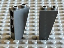 2 x LEGO DkStone Slope brick ref 2449 / set 10181 8038 10188 7029 7199 7623 7656