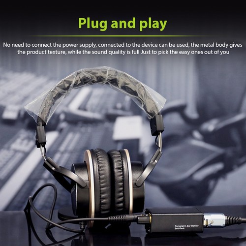 Ampli casque portable avec xlr - avec,