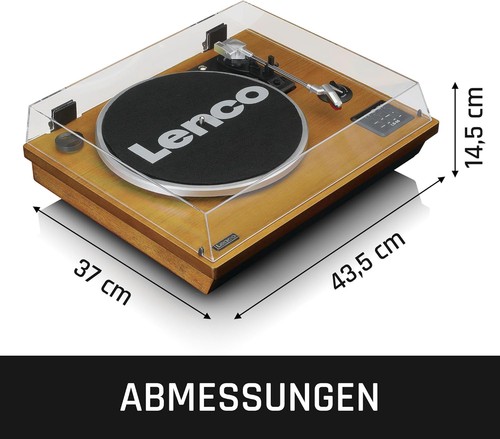 Lenco 55wa noyer platine - ls-55wa,