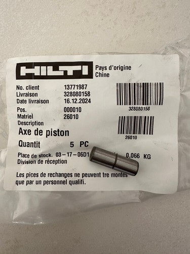 Axe piston hilti - de,