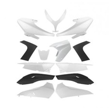 Kit carénage TNT pour Scooter Yamaha 500 Tmax 2008 à 2012 13p blanc perlé et