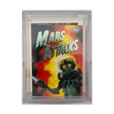 Cartes À Échanger De Film Topps Mars Attacks Ensemble Complet (1995) NM