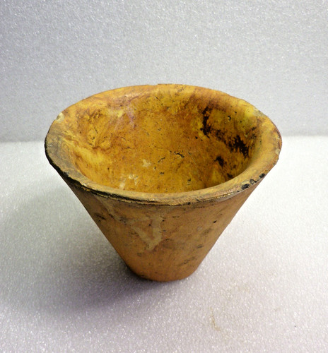 Ancien pot résine terre - à,